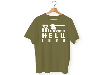 Koszulka T-shirt 32 Dni Obrony Helu Dziecięca