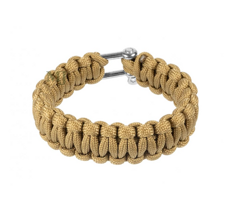 Bransoleta paracord BCB coyote