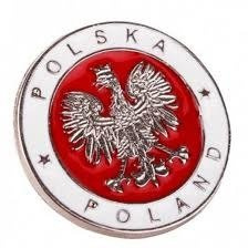 Wpinka patriotyczna orzeł koło