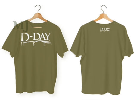 Koszulka T-shirt D-Day Hel Półwysep Khaki 