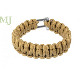 Bransoleta paracord BCB coyote