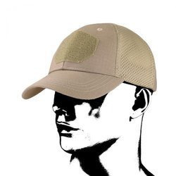 Czapka z daszkiem Camo Military Gear Baseball Piaskowa