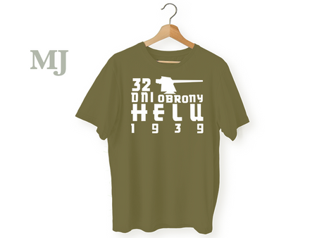 Koszulka T-shirt 32 Dni Obrony Helu