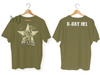 Koszulka T-shirt D-Day Hel Żołnierz Khaki