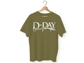 Koszulka T-shirt D-Day Hel Półwysep Khaki 