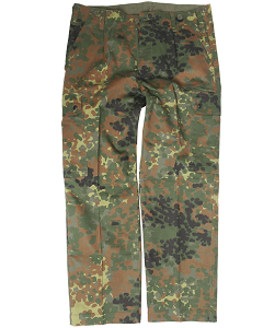 Spodnie Wojskowe Bundeswehr Flecktarn Bojówki Oryginał 