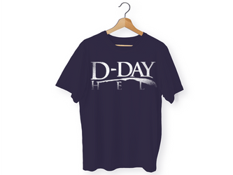 Koszulka T-shirt D-Day Hel Półwysep Granat 