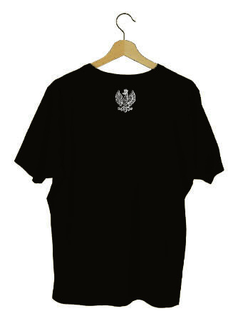 Koszulka T-shirt męska Orzeł czarna