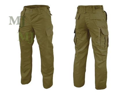 Spodnie Bojówki Mil-tec Teesar Rip-stop BDU Slim Fit -Khaki 11853101