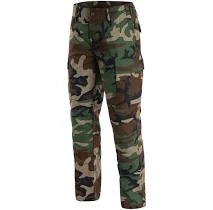 Spodnie bojówki Mil-Tec Teesar Rip-Stop BDU Slim Fit -Woodland 11853120