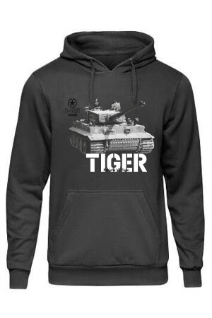 Bluza damska nadruk Czołg Tiger  czarna