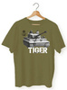  Koszulka T-shirt męska Czołg Tiger Khaki 