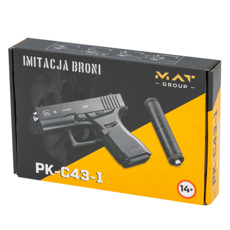 Pistolet na kulki metalowy-MPK-C43-1