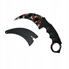 Nóż Karambit kamuflaż