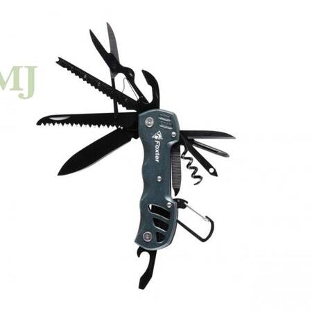 Multitool Foxter narzędzie wielofunkcyjne survival 13w1 szary