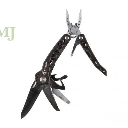 Multitool Foxter narzędzie wielofunkcyjne survival etui 7w1