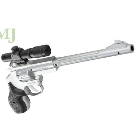 Pistolet na kapiszony huk+dym srebrny PPS-787D-2